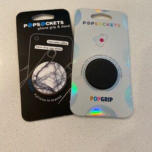 Beach Sunset Palm Trees PopSocket Grip - Expandable Phone Stand With Swappable Top